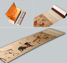 自贡馆藏书画复制博物馆书画复制服务